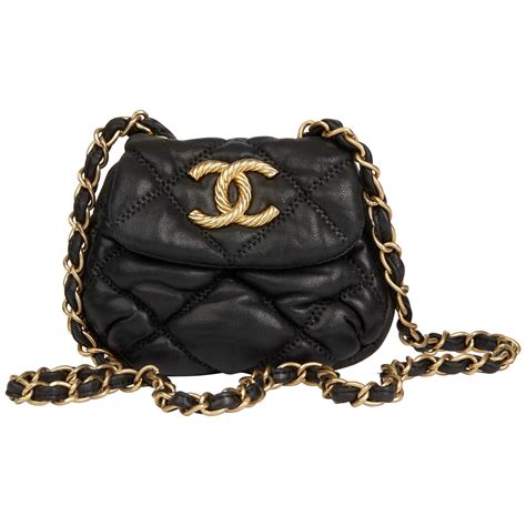 chanel black bubble bag|chanel small flap bag price.